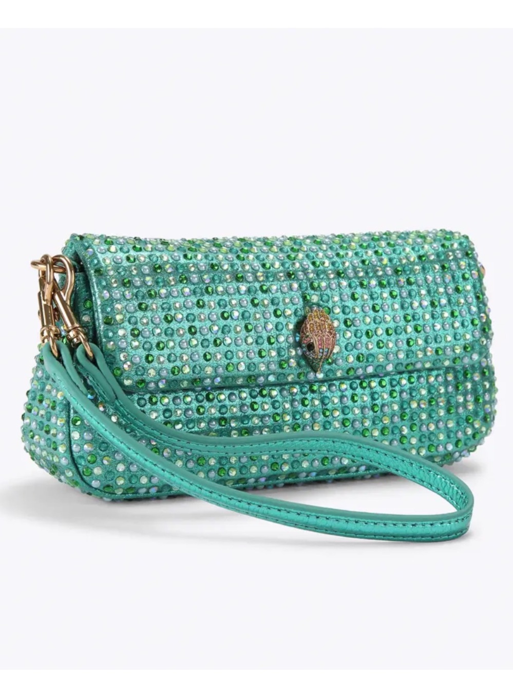 Kurt Geiger 🦅 NWT! Pickle Crystal-Embellished Multi Way Bag - Picture 3 of 16